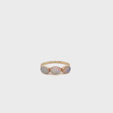 Opal Halo Ring