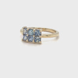 Sapphire Hopscotch Ring