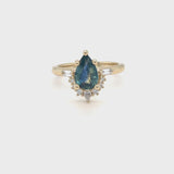 Parti Sapphire Clementine Ring