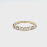 Wide Half Eternity Band