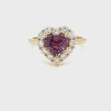 Heart Sapphire Diana