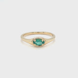 May Emerald Signet Ring