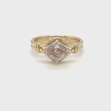 Lozenge Lover’s Knot Ring