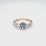 Sapphire Mermaid Ring