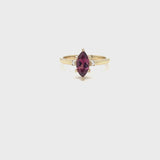 Marquise Garnet Ring