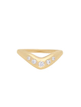 Diamond Puffed Contour Band