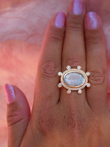 Cloud Caspian Ring