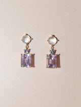 Rose de France Studs