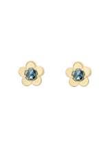 Sapphire Flower Power Studs