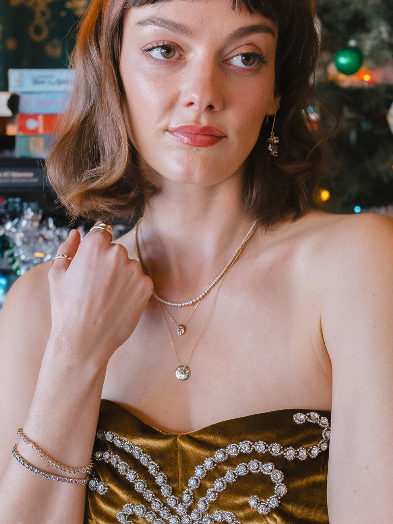 Diamond Spinner Necklace