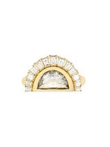 Diamond Halfmoon Sol Ring