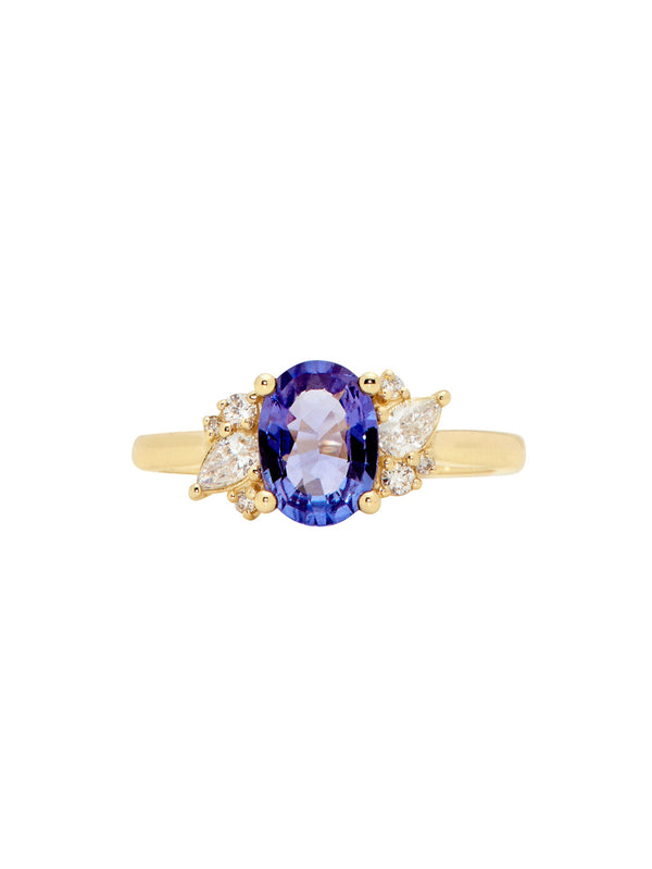 Tanzanite Lace Ring