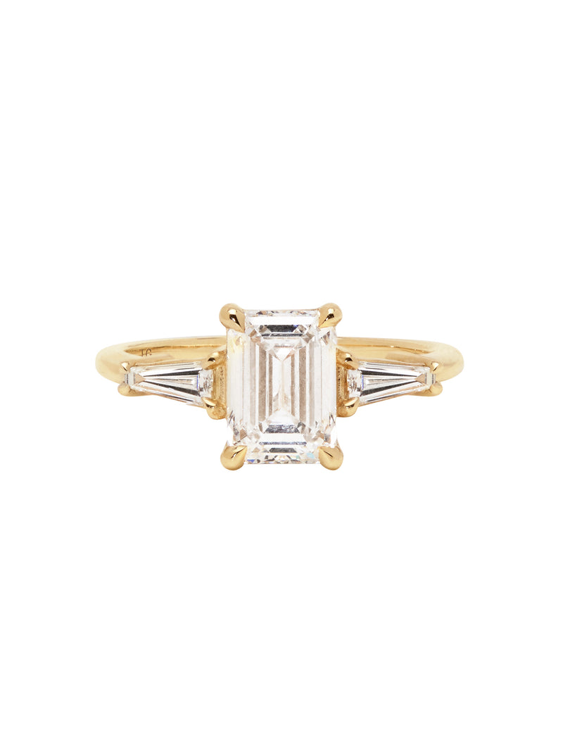 Diamond Tapered Baguette Ring