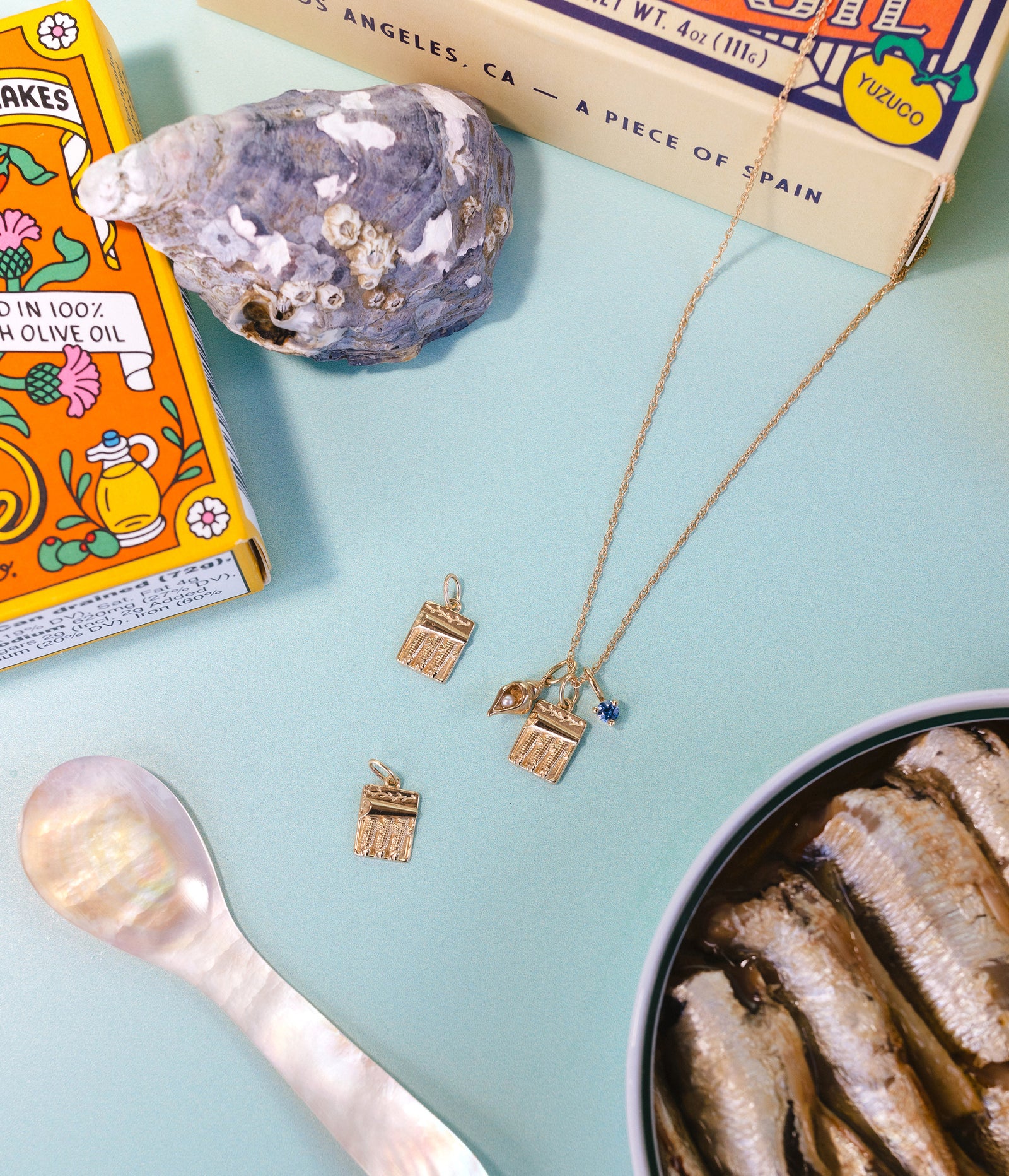 Lucky Seashell Charm – Emily Warden Designs