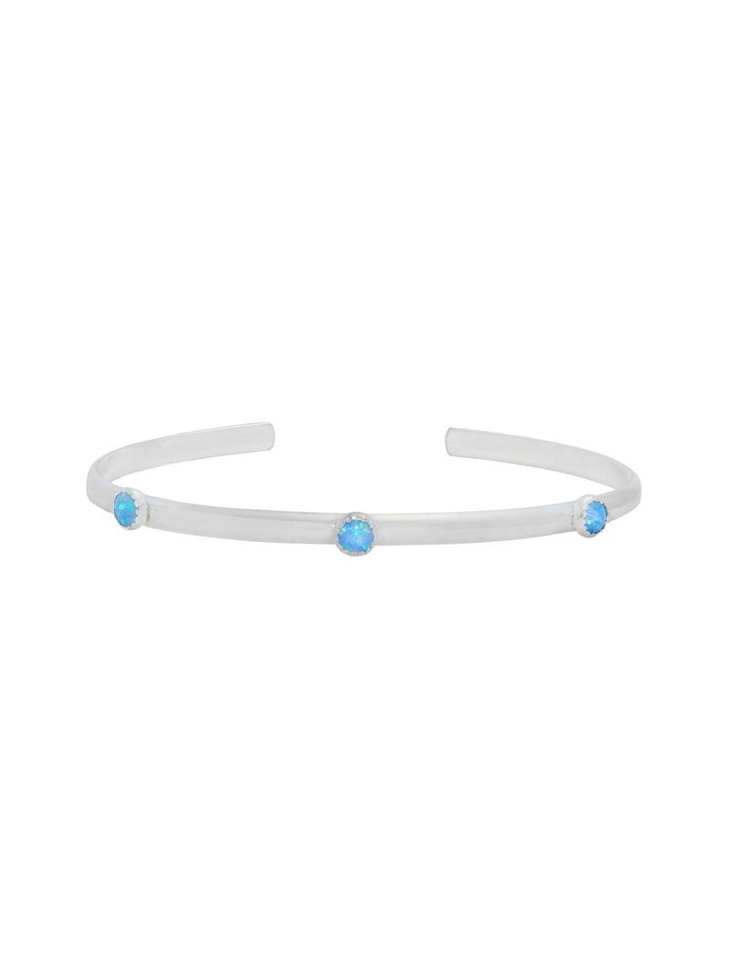 Triple Opal Bangle