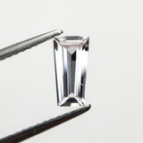 0.69ct 7.78x4.05x2.32mm Tapered Baguette Step Cut Sapphire 22850-01