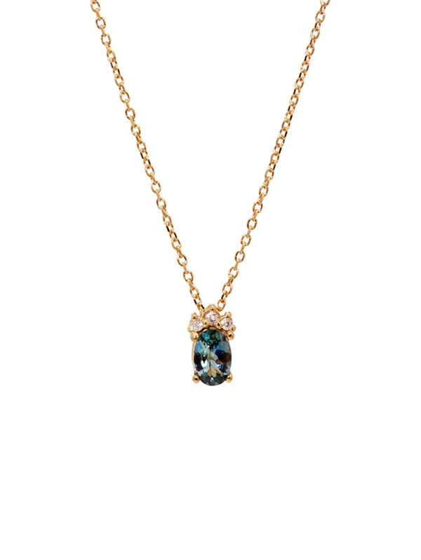 Sapphire Glide Necklace
