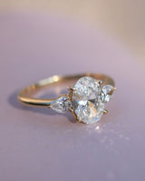 Winged Diamond Ring