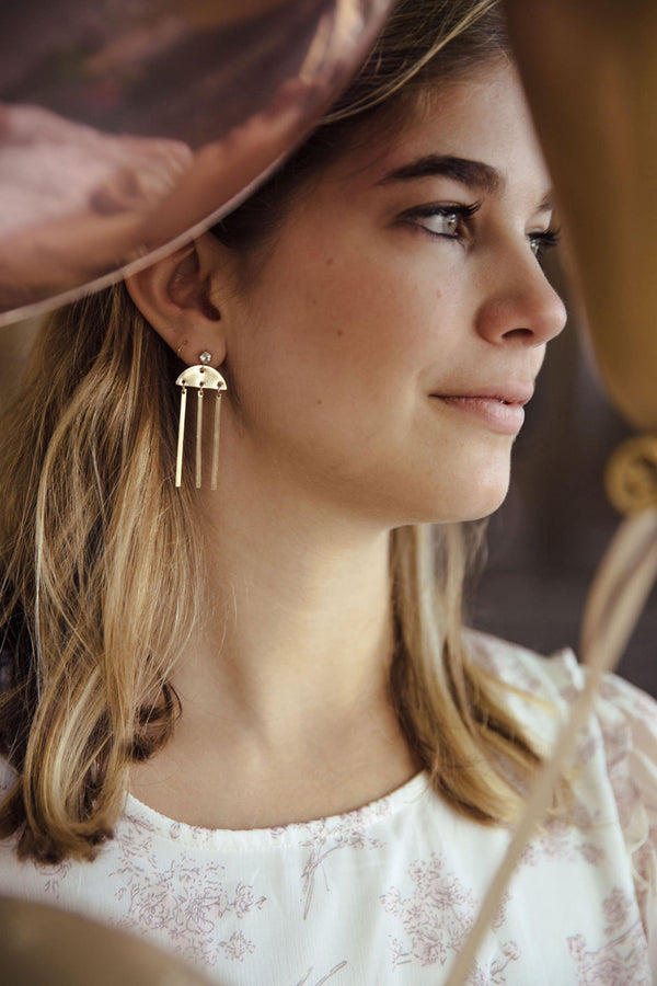 Windchime Earrings - Emily Warden Designs Site