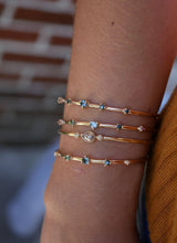 Studded Sapphire Bracelet - Emily Warden Designs Site