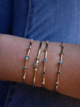 Studded Sapphire Bracelet - Emily Warden Designs Site