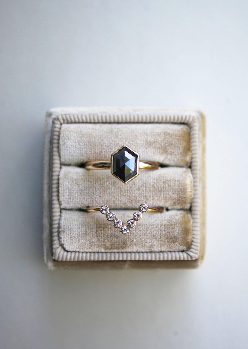 Studded Triangle Band - Emily Warden Designs Site