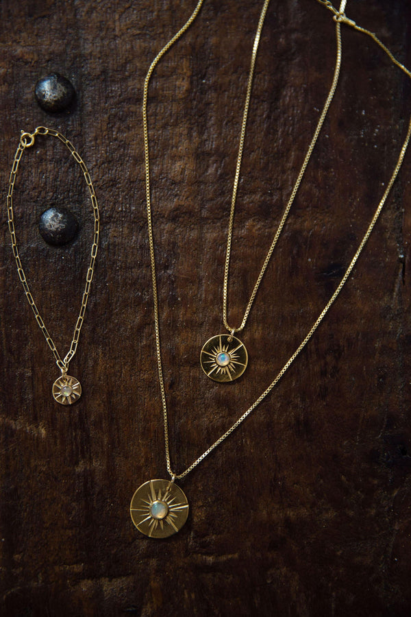 Mini Opal Sun Medallion - Emily Warden Designs Site