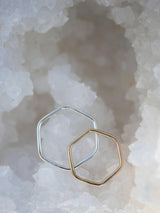 Hexagon Stack Ring - Emily Warden Designs Site