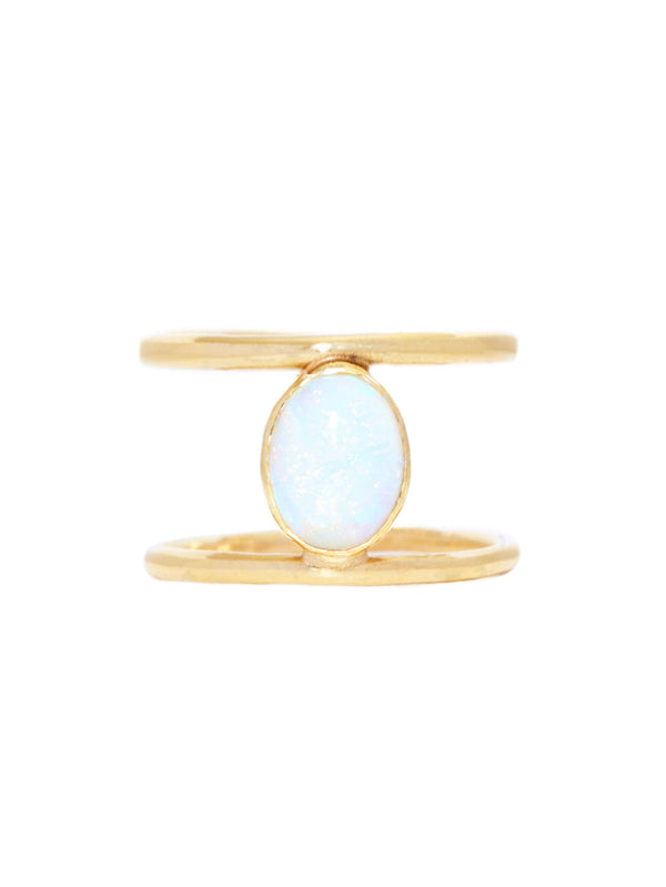 Opal Cage Ring