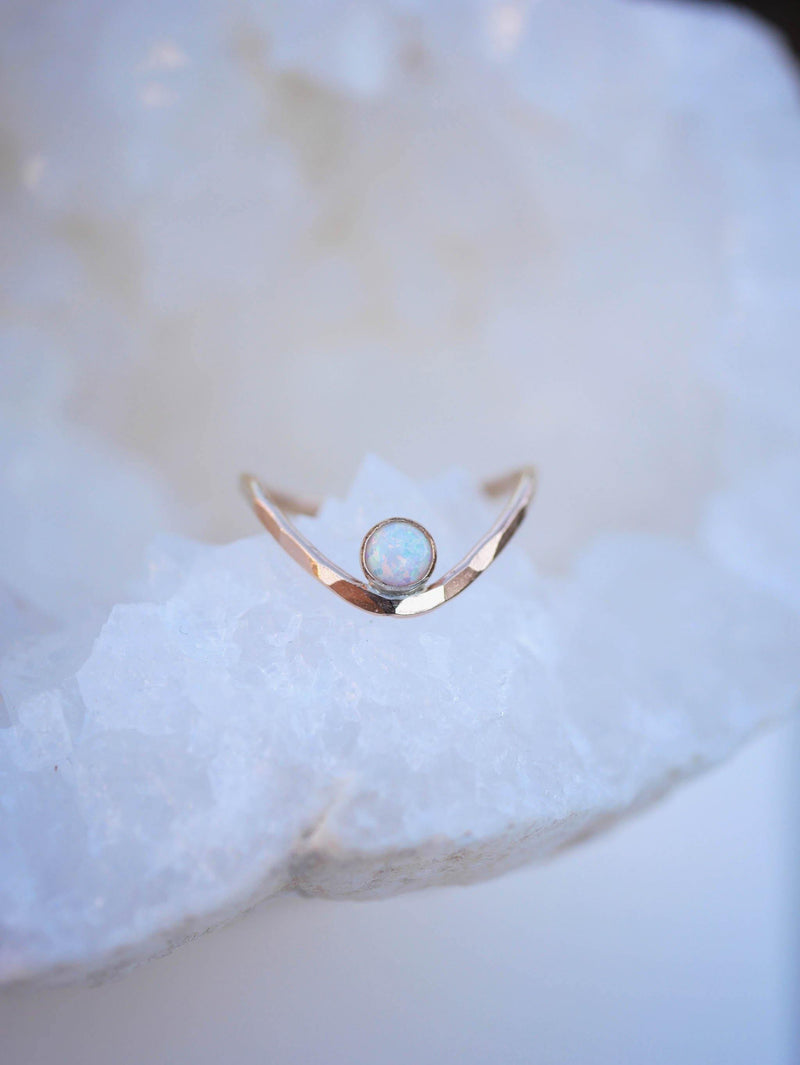 Opal Contour Ring - Emily Warden Designs Site