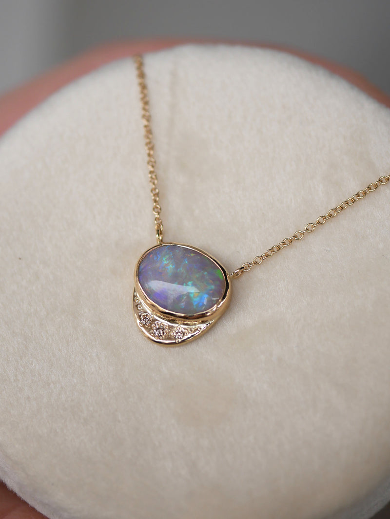 Opal Crest Pendant No. 1